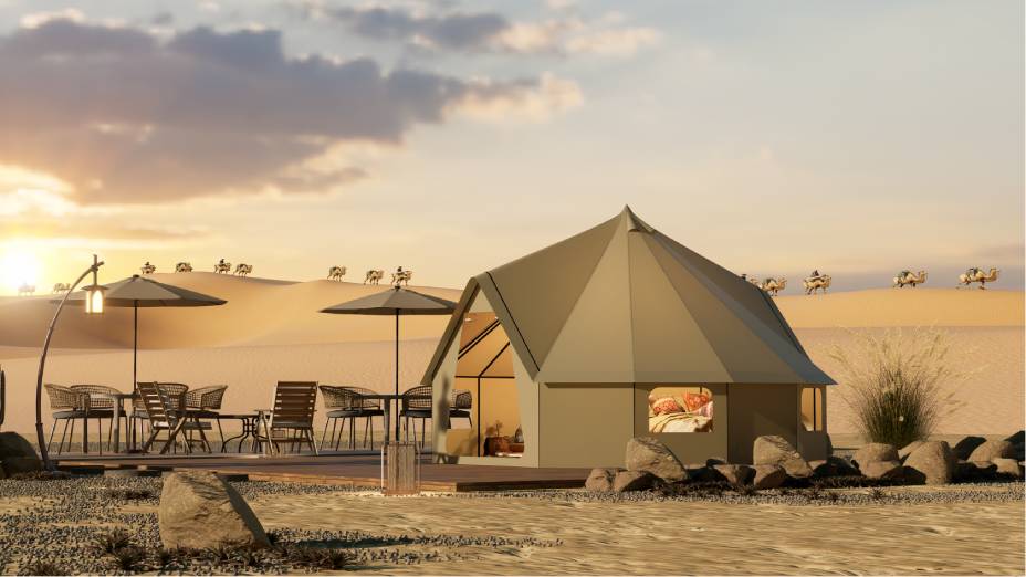 鸡西露营酒店帐篷厂家