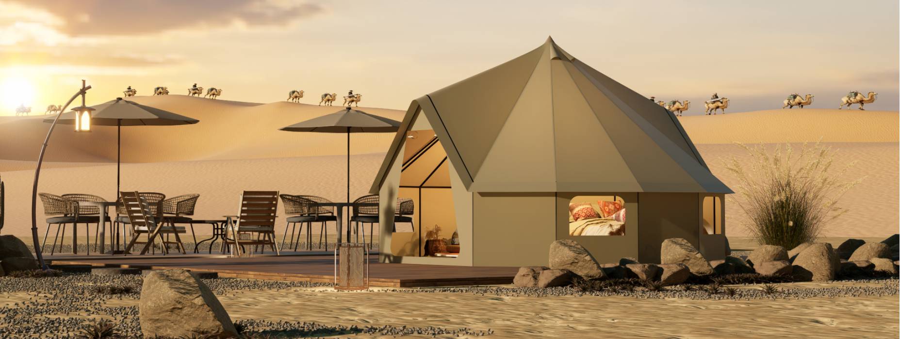 鸡西露营酒店帐篷产品